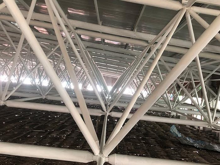 庄河大型螺栓球网架施工厂家